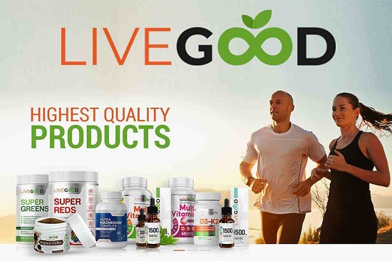 Go healthy again with LiveGood, and while you're at it, why not Wealthier too!