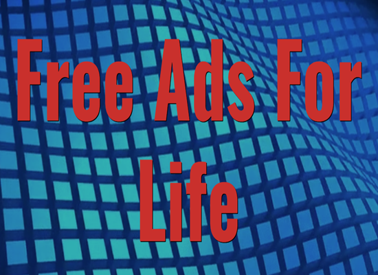 100% Free Ads For Life