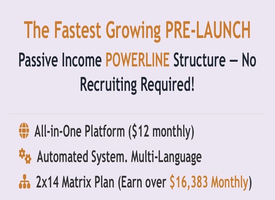 PRE-LAUCH Global Leads: Receive 200 to 1,000 qualified leads & Earnings Monthly without Sponsoring.